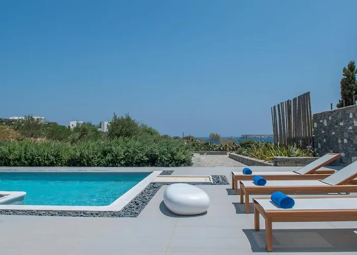 ヴィラ Luxury Paros Master Sea View Private Pool