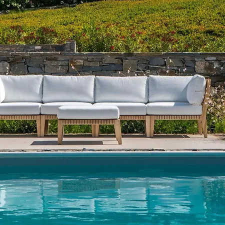 Luxury Master Sea View Private Pool 3 Bdr Tserdakia